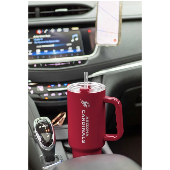 2X 40oz vacuum insulated double wall tumbler officially license Arizona Cardinal - Picture 4 of 6